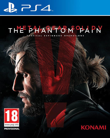 PS4 Metal Gear Solid 5 Phntom Pain Cd