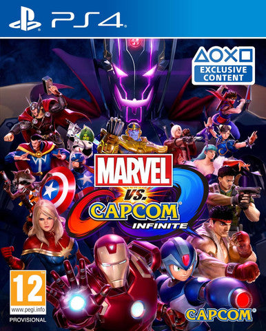 PS4 Marvel Vs Capcom Infinite Cd