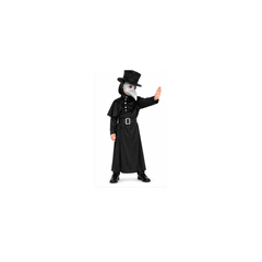 Plague Doctor Costume for Kids - Black | 95174