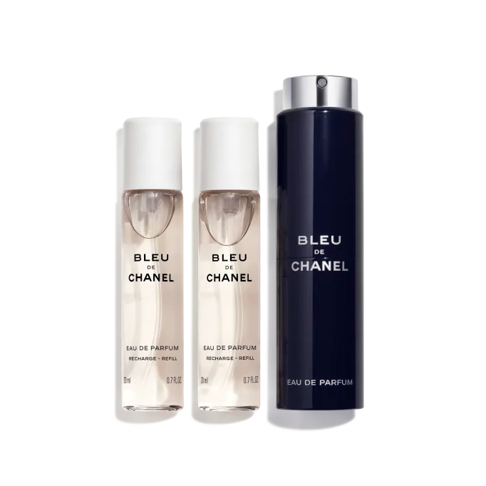 CHANEL Bleu de CHANEL Homme Parfum Twist and Spray 3x20ML