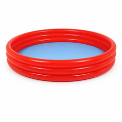 Ages 2-6 Plain Pool 157X25CM - Red - 10304-1