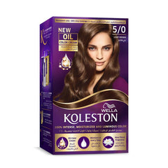 Wella Koleston Hair Color Kit 5/0 Light Brown | A0003039