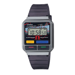Casio Vintage Stranger Things Digital Watch - Gray & Black | A120WEST-1ADR