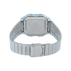 Casio Vintage Digital Unisex Watch - Silver | A130WE-1ADF
