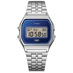 Casio Vintage Digital Unisex Metal Watch - Blue / Silver | A159WEVJ-2DR
