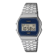 Casio Vintage Digital Unisex Metal Watch - Blue / Silver | A159WEVJ-2DR