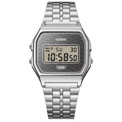 Casio Vintage Digital Unisex Metal Watch - Grey / Silver | A159WEVJ-7DR