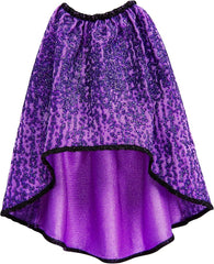 Barbie Fashions Purple Glitter High-Low Skirt | FPH30