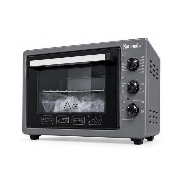 National Line Electric Oven 38L Grey | ABH-38LT GREY#