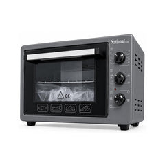 National Line Electric Oven 38L Grey | ABH-38LT GREY#