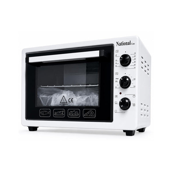 National Line Electric Oven 38L White | ABH-38LT WHT#