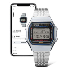 Casio Vintage Digital Unisex Metal Watch - Blue / Silver | ABL-100WE-2ADF