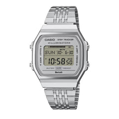 Casio Vintage Digital Unisex Metal Watch - Silver | ABL-100WE-7ADF
