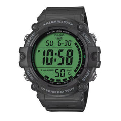 Casio Digital Men Watch - Black / Green | AE-1500WHC-1AVDF