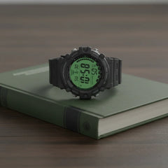 Casio Digital Men Watch - Black / Green | AE-1500WHC-1AVDF