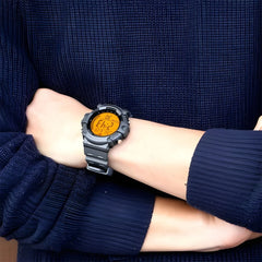 Casio Digital Men Watch - Black / Orange | AE-1500WHC-8AVDF