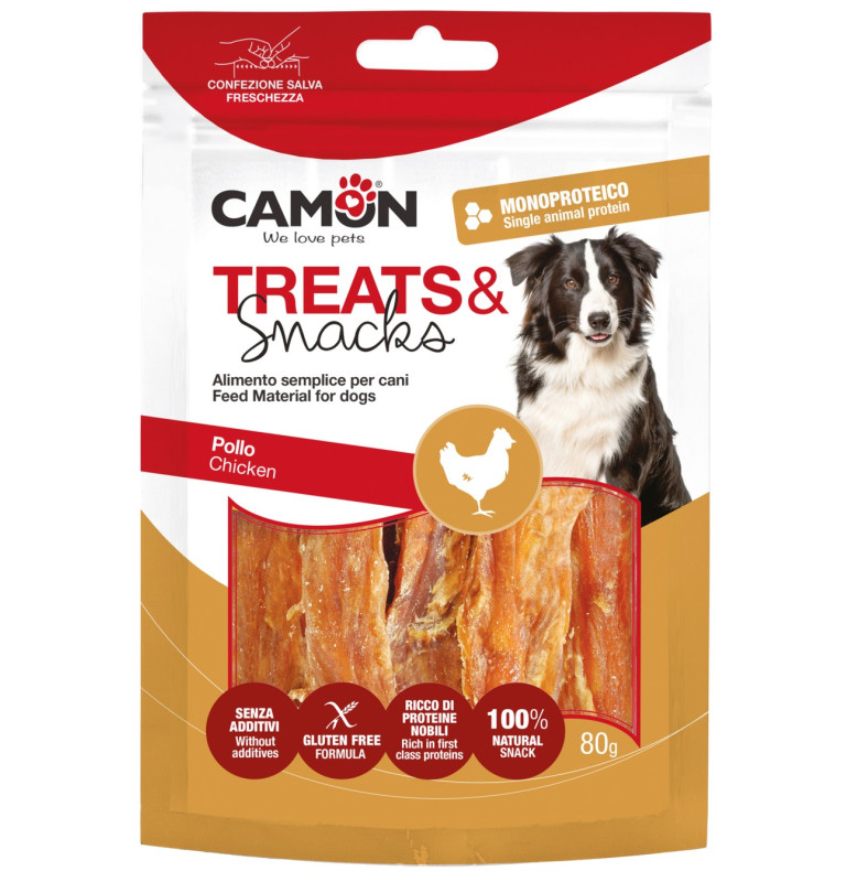 Camon Chicken Fillet Dog Treats 80g | AE035
