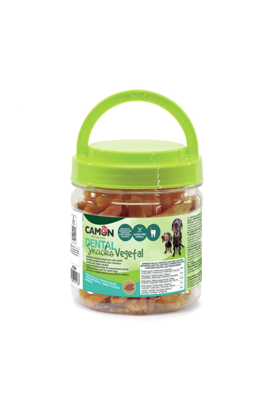 Camon Dental Snack Vegetal Crispy Sweet Potato Dog Treats 150g | AE306