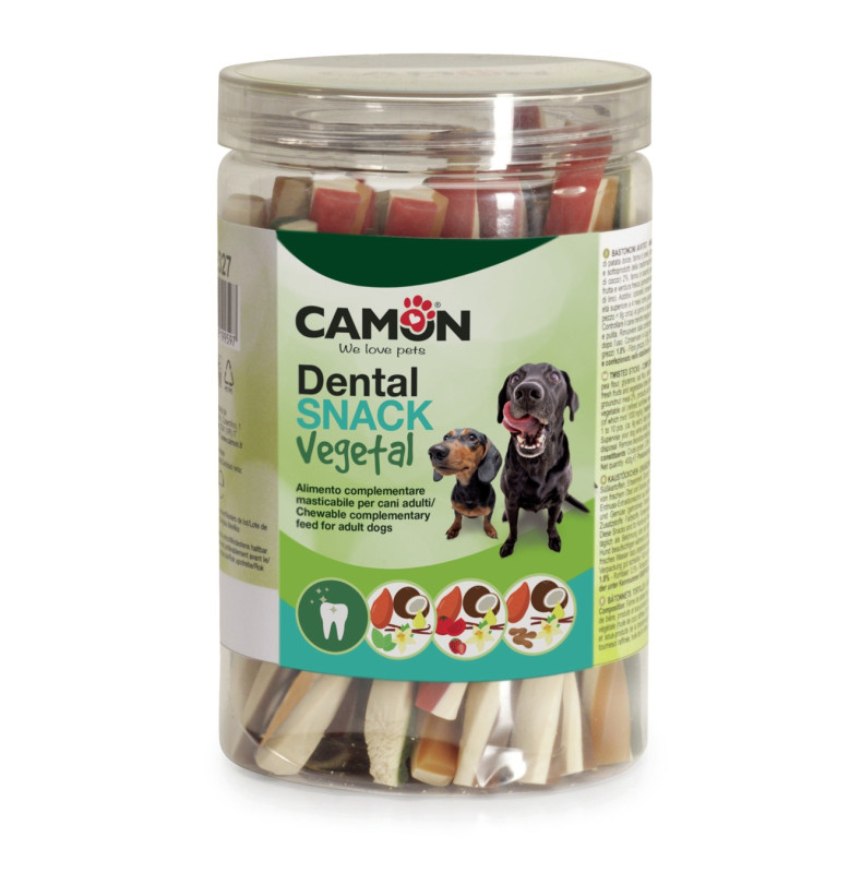 Camon Vegitwist Dog Treats 11cm 6Pcs 400g | AE327