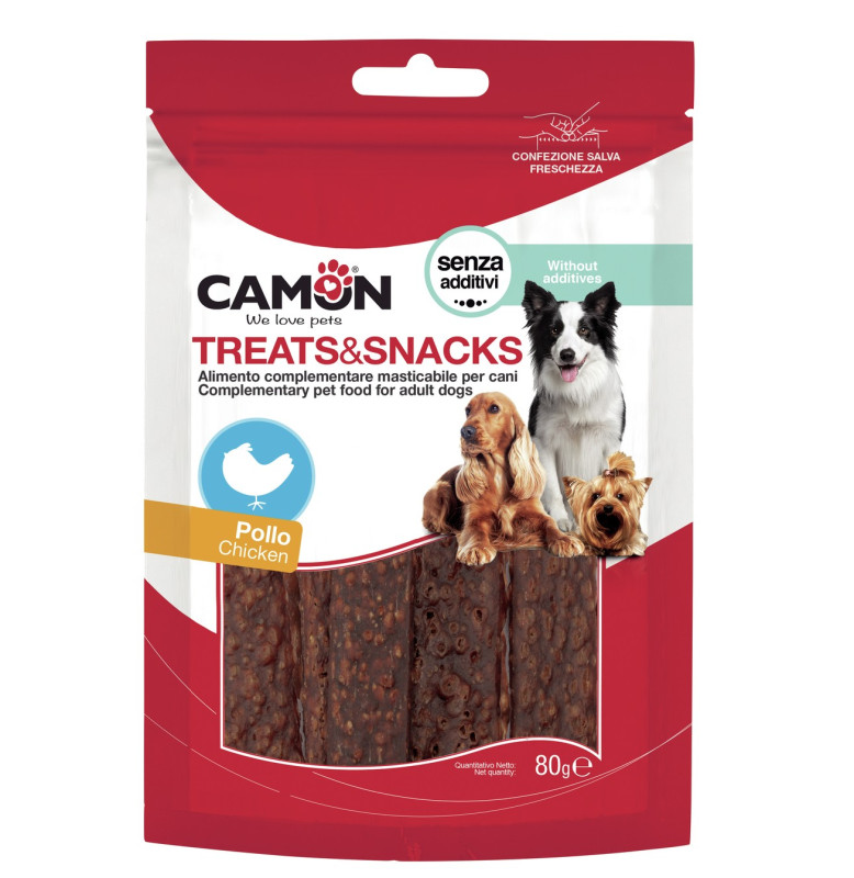 Camon Puff-Jerky Chicken Dog Treats | AE441