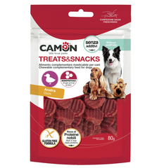 Camon Grilled Duck Coins Dog Treats 80g | AE509