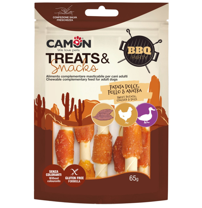 Camon Kebab Stick Dog Treats 65g 14Pcs | AAE900