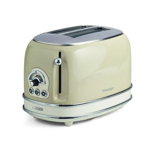 Ariete 155 Vintage 2-Slice Toaster 815W - Beige | 155-Vintage