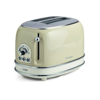 Ariete 155 Vintage 2-Slice Toaster 815W - Beige | 155-Vintage