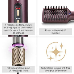 Babyliss Air Power Smooth Hair Straightening Brush | AS6400E