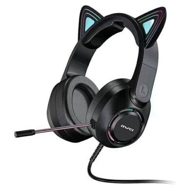 AWEI Head-Mounted Game Headset Black | GM-9