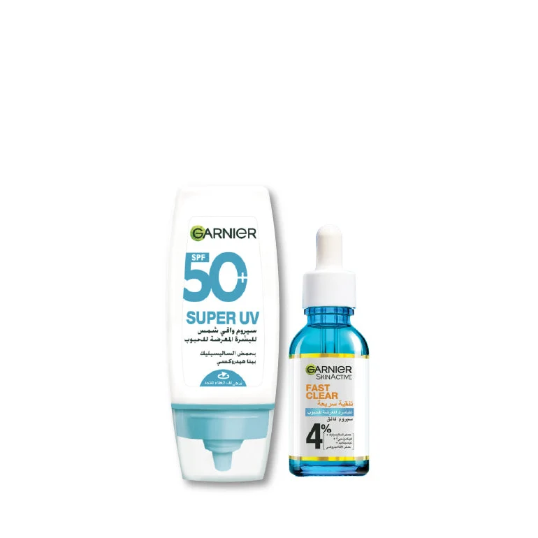 Garnier Fast Clear x Fast Clear Duo Bundle