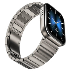 Noise ColorFit Pro 6 Max Smartwatch - Pure Titanium