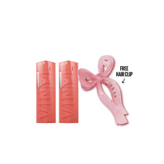 Maybelline New York Super Stay Vinyl Ink Lipcolor Duo Bundle – 15% Off + Free Hair Clip