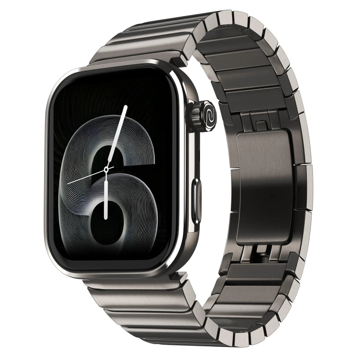 Noise ColorFit Pro 6 Max Smartwatch - Pure Titanium