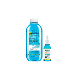 Garnier Fast Clear Micellar & Serum Bundle