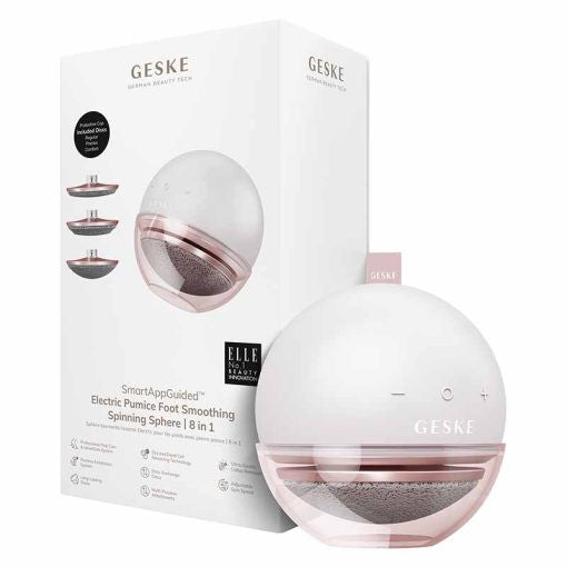 GESKE Electric Pumice Foot Smoothing Spinning Sphere 8 in 1 | GESGK000777SL01