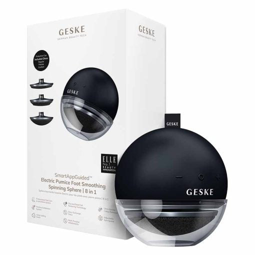 GESKE Electric Pumice Foot Smoothing Spinning Sphere 8 in 1 | GESGK000777GY01