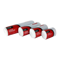 MX Crepe Bandage 50mm x 4.5m with Clips (12's) | B4050