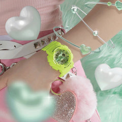 Casio Baby-G Women Analog-Digital Watch - Green | BA-110YK-3ADR