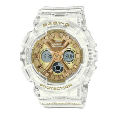Casio Baby-G Women Analog-Digital Watch - Transparent / Gold | BA-130CVG-7ADR