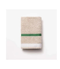 Benetton Home, Guest Towel 30x50cm 450Gms 100% Cotton Beige W/Stripes Neutral Be |  BE-0925-BG-KF