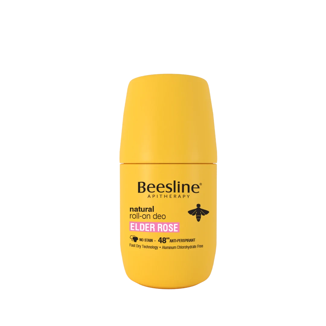 Beesline Natural Roll-On Deo - Elder Rose 50ml