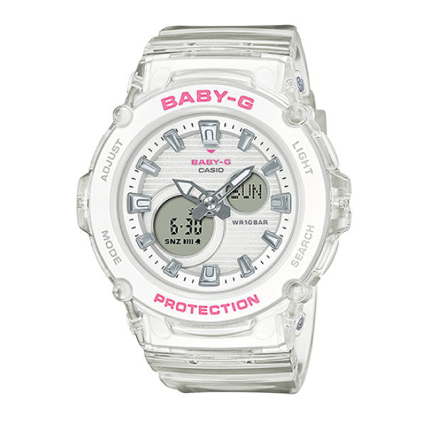 Casio Baby-G Women Analog-Digital Watch - White | BGA-270S-7ADR