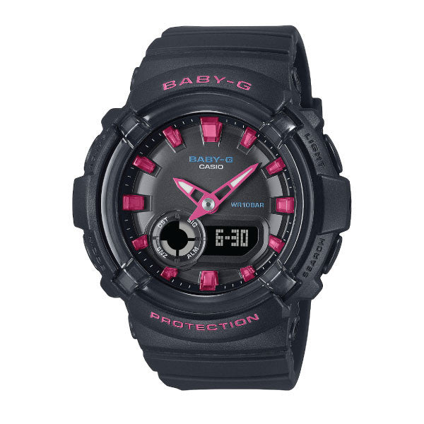 Casio Baby-G Women Analog-Digital Watch - Black / Multicolor | BGA-280DN-1ADR