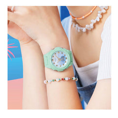 Casio Baby-G Women Analog-Digital Watch - Green | BGA-320-3ADR