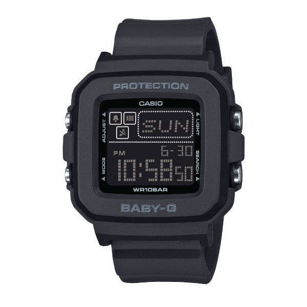 Casio Baby-G Unisex Digital Watch - Black | BGD-10-1DR