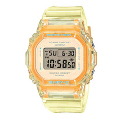 Casio Baby-G Unisex Digital Watch - Semi-Transparent Yellow | BGD-565SJ-9DR