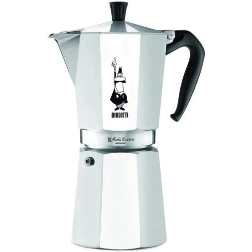 Bialetti 0001165 Moka Express 9 Cups ,Silver| BIA0001165