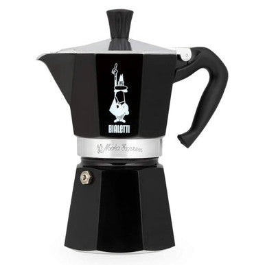 Bialetti 0004952 Moka Express 3 Cups ,Black | BIA0004952