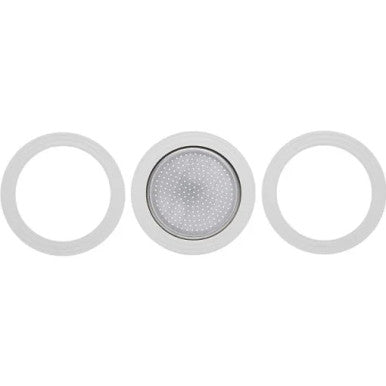 Bialetti 0800031 Espresso Maker Gasket with Filter Plate, set of 3 | BIA0800031